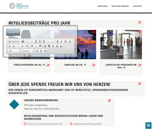 soliq GmbH - xCMS WYSIWYG Editor