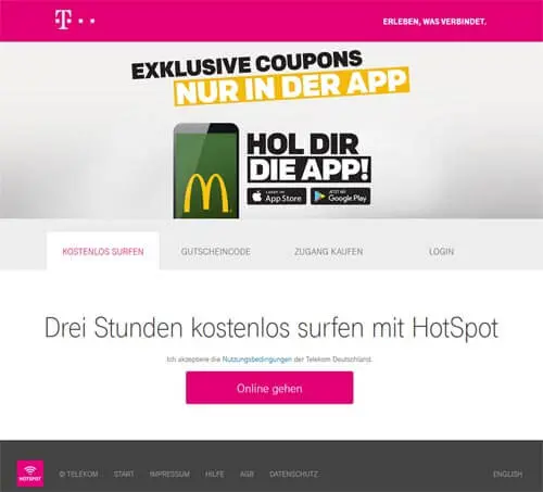 Deutsche Telekom AG - HotSpot